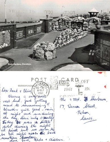 Vintage postcard rock - vintage,