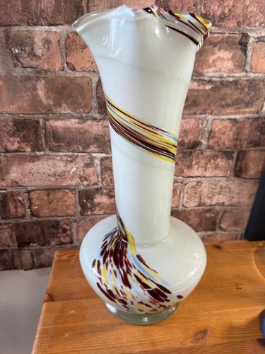 Murano large glass - large, patterned