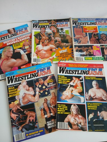 Vintage wresting magazines - vintage,