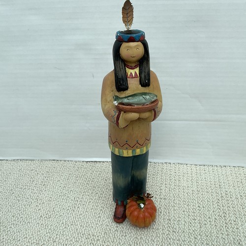 Vintage wooden native american - wooden,