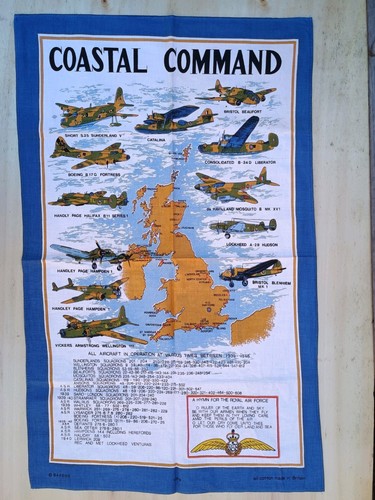 Vintage coastal command tea - vintage,