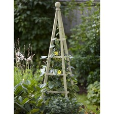 Wooden garden obelisk outdoor - wooden,