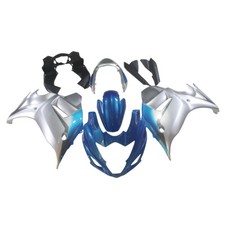 Blue Silver Fairing Kit for
