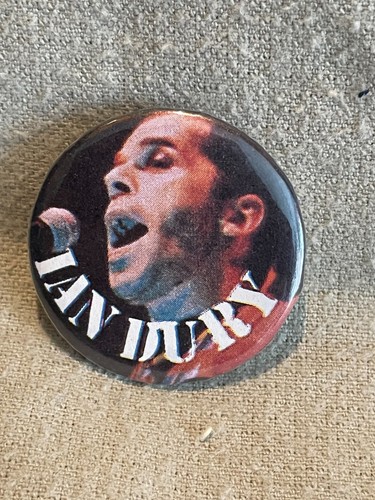Rare original ian dury enamel - dury,
