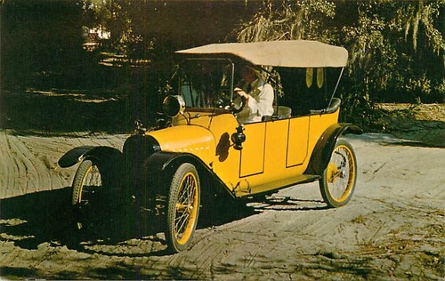 Postcard 1914 woods mobilette - 1914,
