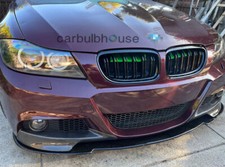 For BMW E90 E91 3 Series Kidney Grill Grille Gloss Black M Style 09-13 LCI Model