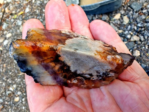 Blue john fluorite raw crystal - john,