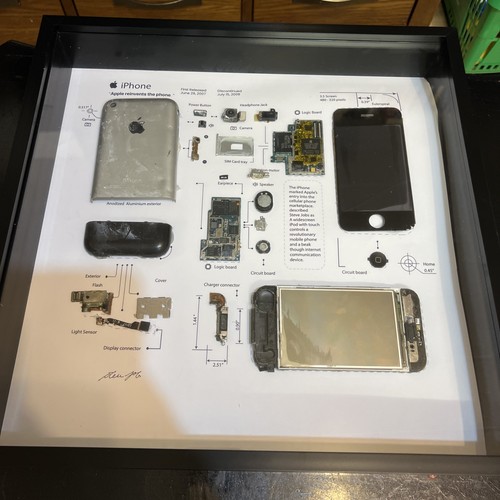 Iphone disassembled art - iphone, 2g