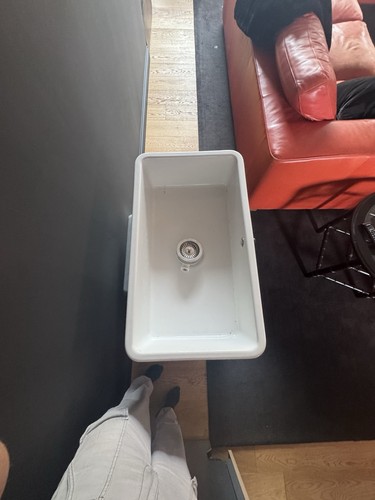 Belfast sink white ceramic - white,