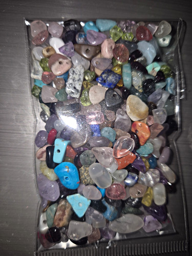 Multicolour polished stone - multicolour,