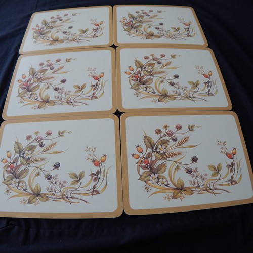 Michael harvest placemats - harvest,