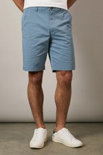 Maine Blue Shorts Mens Casual