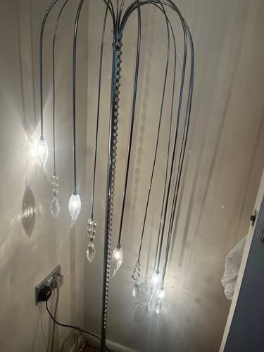 Modern chrome silver floor - chrome,