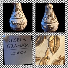 GISELA GRAHAM WHITE & GOLD