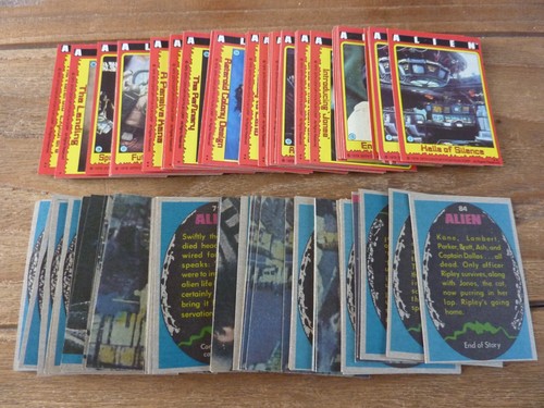 Topps alien movie cards from - alien,