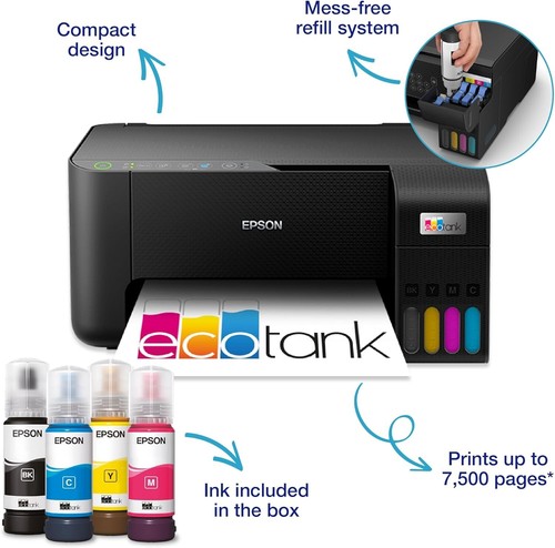 Epson ecotank 2861 - epson, +ink