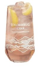 1 X Single Rekorderlig Cider 20oz Pint Tumbler Glas New Bar Gift Man Cave