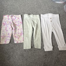 Baby Girls Bundle Of Leggings,age 9-12m