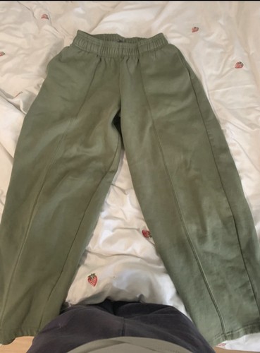 Zara women green cotton - green,