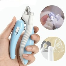 Professional Pet Nail Clippers with Led Light Pet Claw Grooming Scissors for Dog
