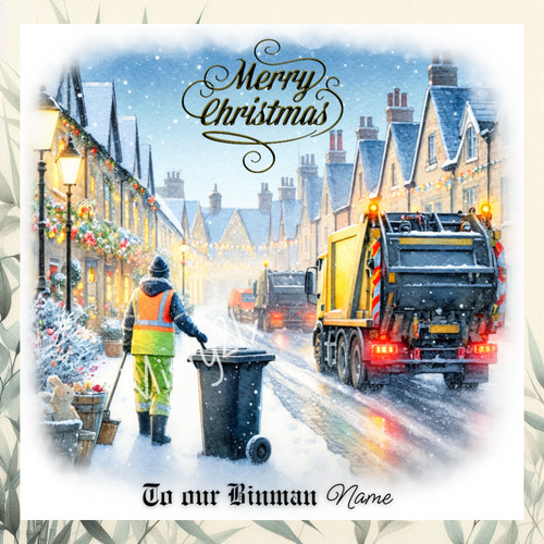Personalised our binman - personalised,