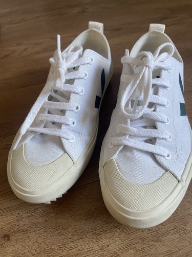 Veja white green tennis - green,