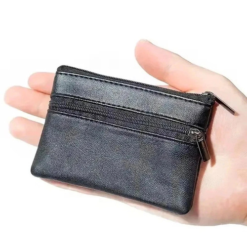 Mini leather coin purse small - mini,
