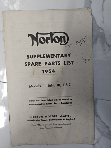 Original 1954 norton - 1954,