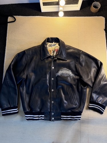 Avirex men black leather - men’s,