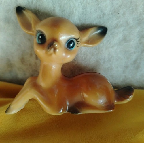Vintage baby fawn bambi - fawn, deer