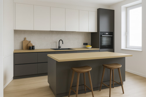 Luxury modern kitchen worktop - kitchen,