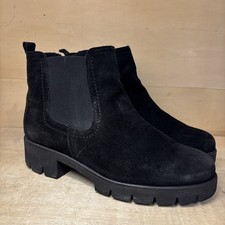 Gabor Bodo Black Suede Chelsea