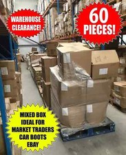 60 ITEMS FOR RESALE WHOLESALE JOB LOT IDEAL FOR CAR BOOT SALE EBAY AND MARKETS