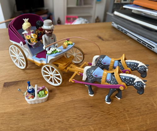 Playmobil horse drawn - horse-drawn, carriage