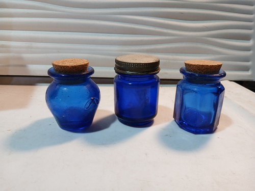 Vintage lot cobalt blue - lot,