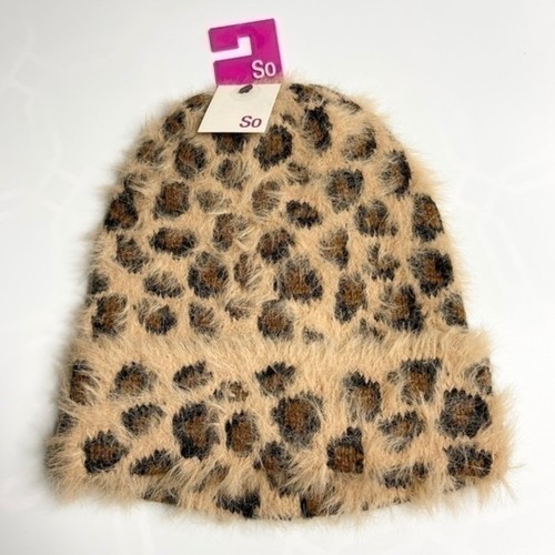 Winter hat tan brown - so,