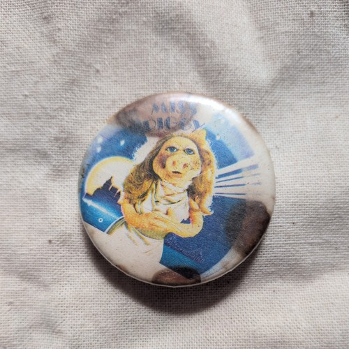 Miss piggy vintage round tin - vintage,