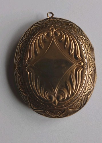 Antique photo locket - locket, pendant