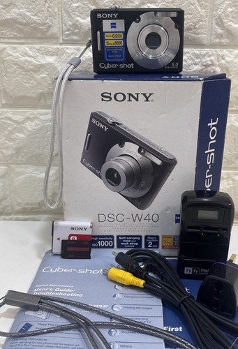 Sony cyber shot dsc - dsc-w40, 6mp