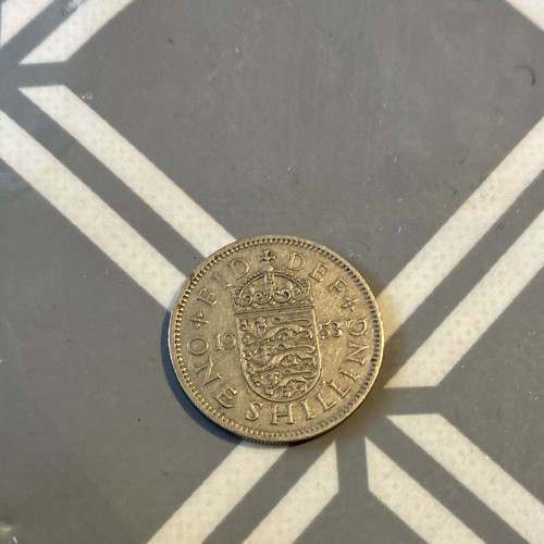 1953 great britain shilling - 1953,