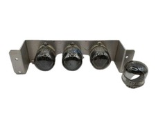 Nixie Tubes X 4 With Sockets And Mount  Untested.  Type 8423/6001