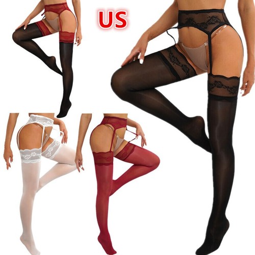 Womens lace high - high, waist