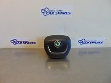 Skoda Octavia Steering Wheel Airbag 1Z 09-12 Black 1Z0880201AK