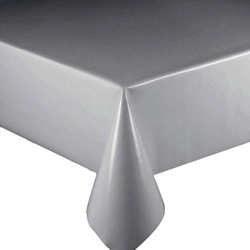 Plain smoke grey smooth pvc - plain,