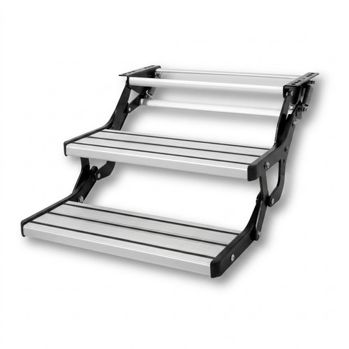 Double caravan step - double, out
