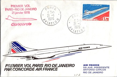 France 1976 first flight - 1976, /