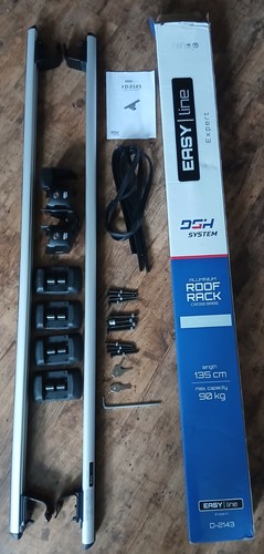 Roof rack cross bars - , with