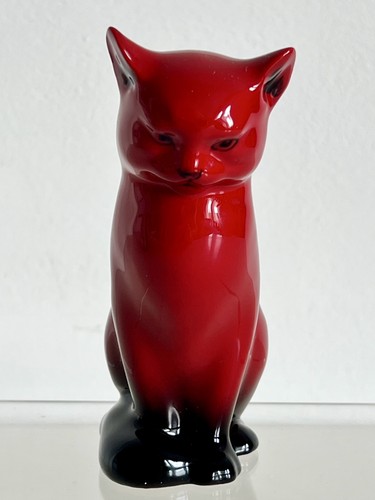 Royal doulton red flambe - doulton,