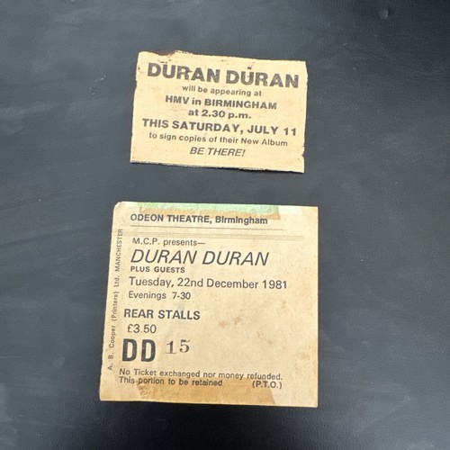 Duran ticket birmingham - duran,