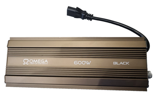 Omega 600w black - black, digital